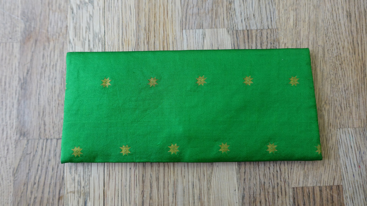 Emerald Green Silk Gift Envelope