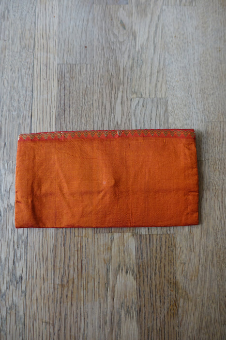 Orange Silk Gift Envelope