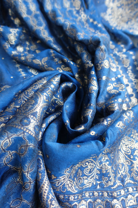 Blue Churidaar With Shawl - UK 12/ EU 38 - Preloved