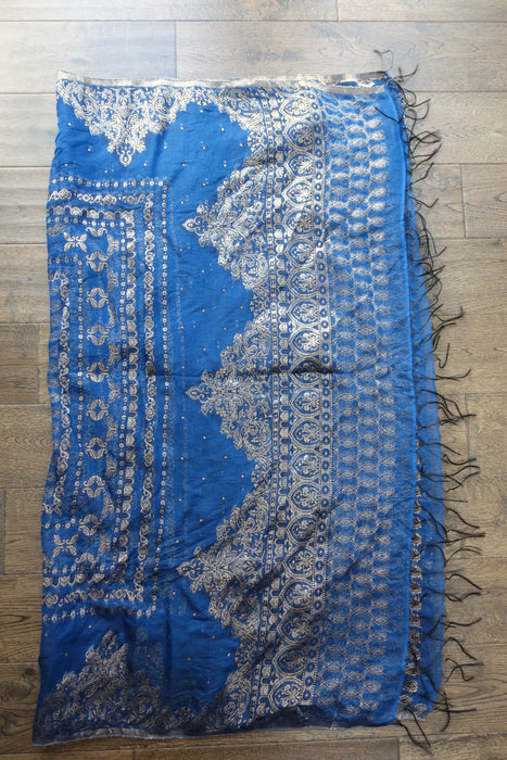 Blue Churidaar With Shawl - UK 12/ EU 38 - Preloved