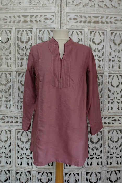 Blush Pink Fabindia Tunic/Kurta - UK 12 / EU 38 - New