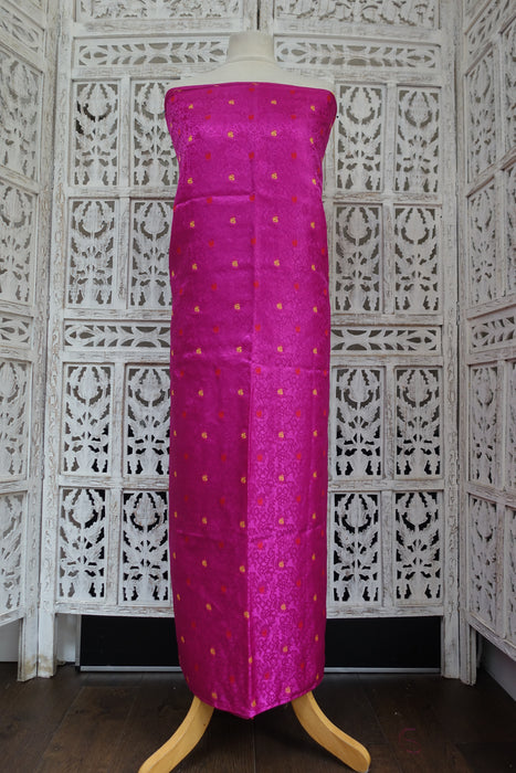 Pink Vintage Woven Silk - New