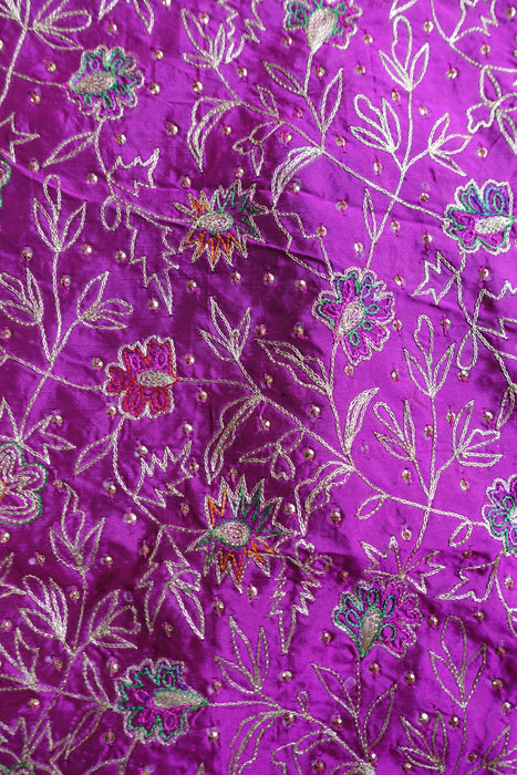 Blue And Magenta Vintage Unstitched - New